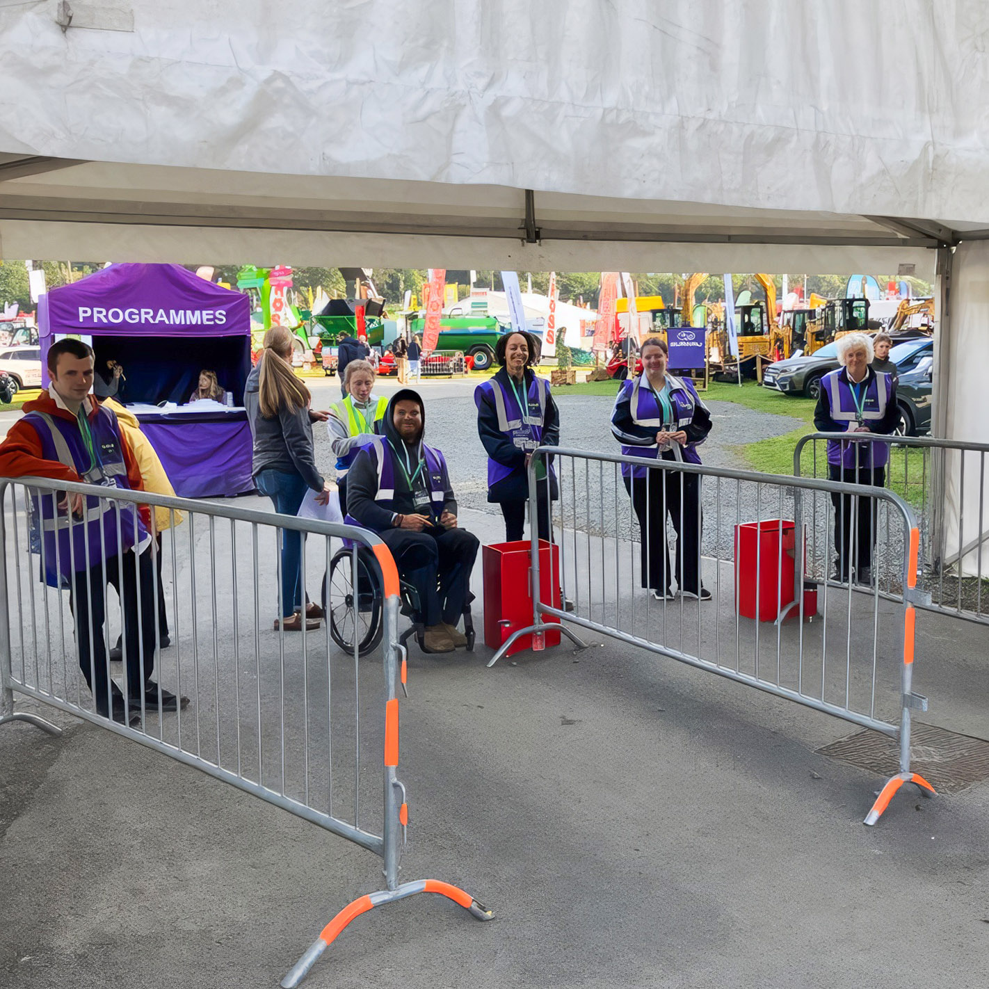 Event Operation Specialists on site
